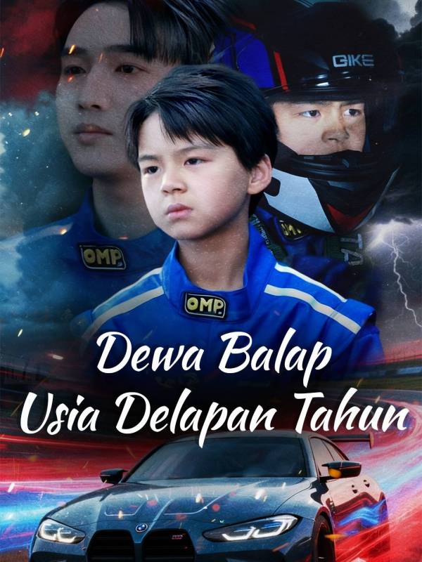 Poster Dewa Balap Usia Delapan Tahun