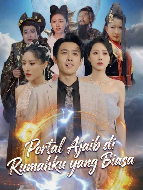 Poster Portal Ajaib di Rumahku yang Biasa