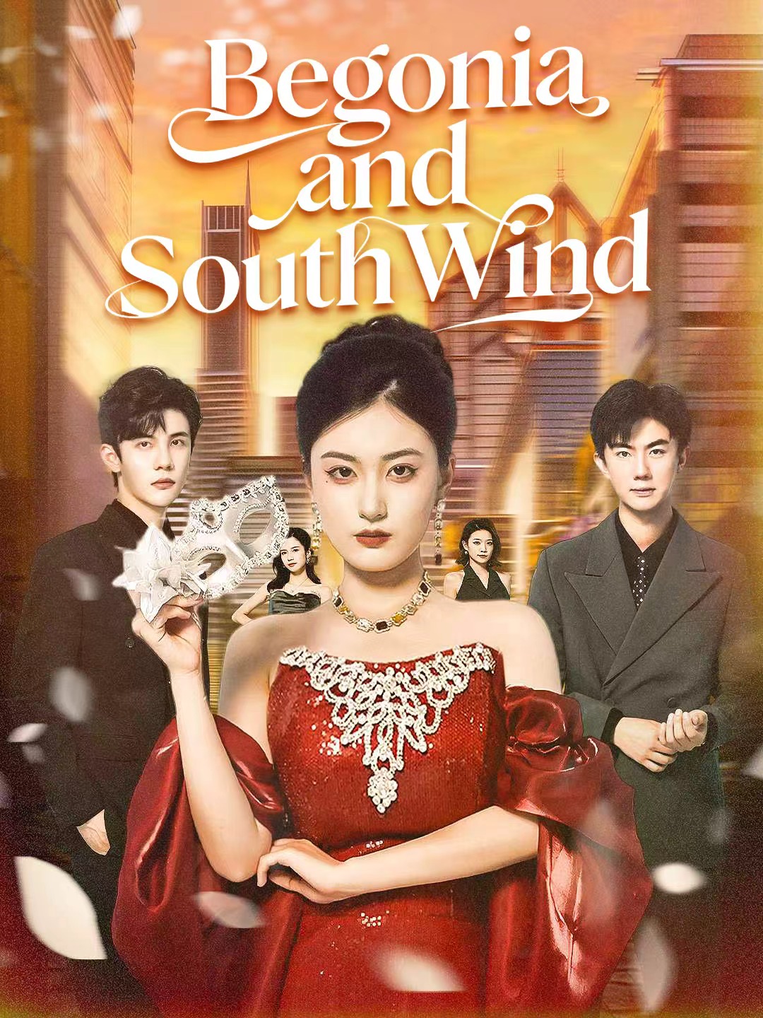 Poster Begonia and South Wind