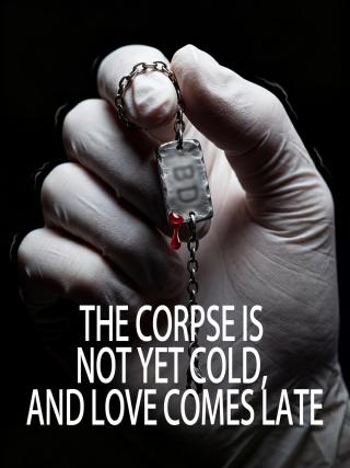 The corpse is not yet cold, and love comes late