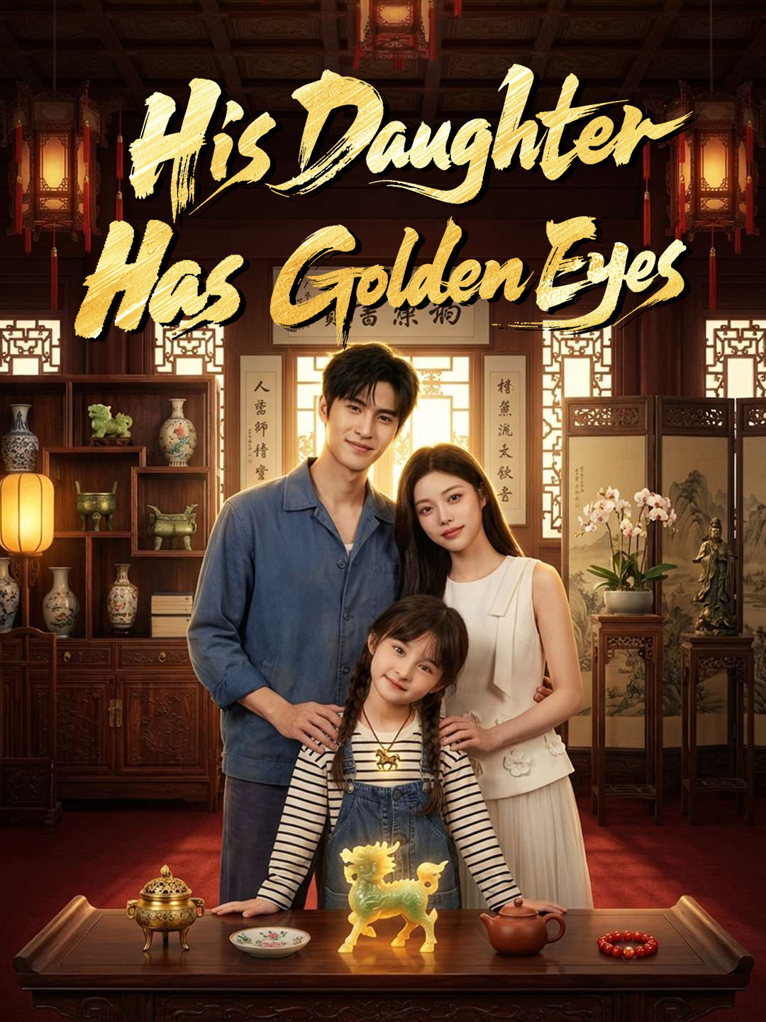 Poster His Daughter Has Golden Eyes