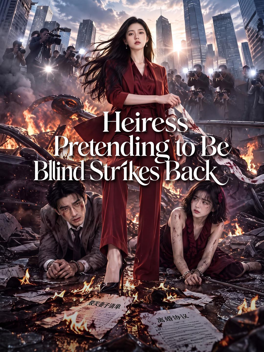 Poster Heiress Pretending to Be Blind Strikes Back