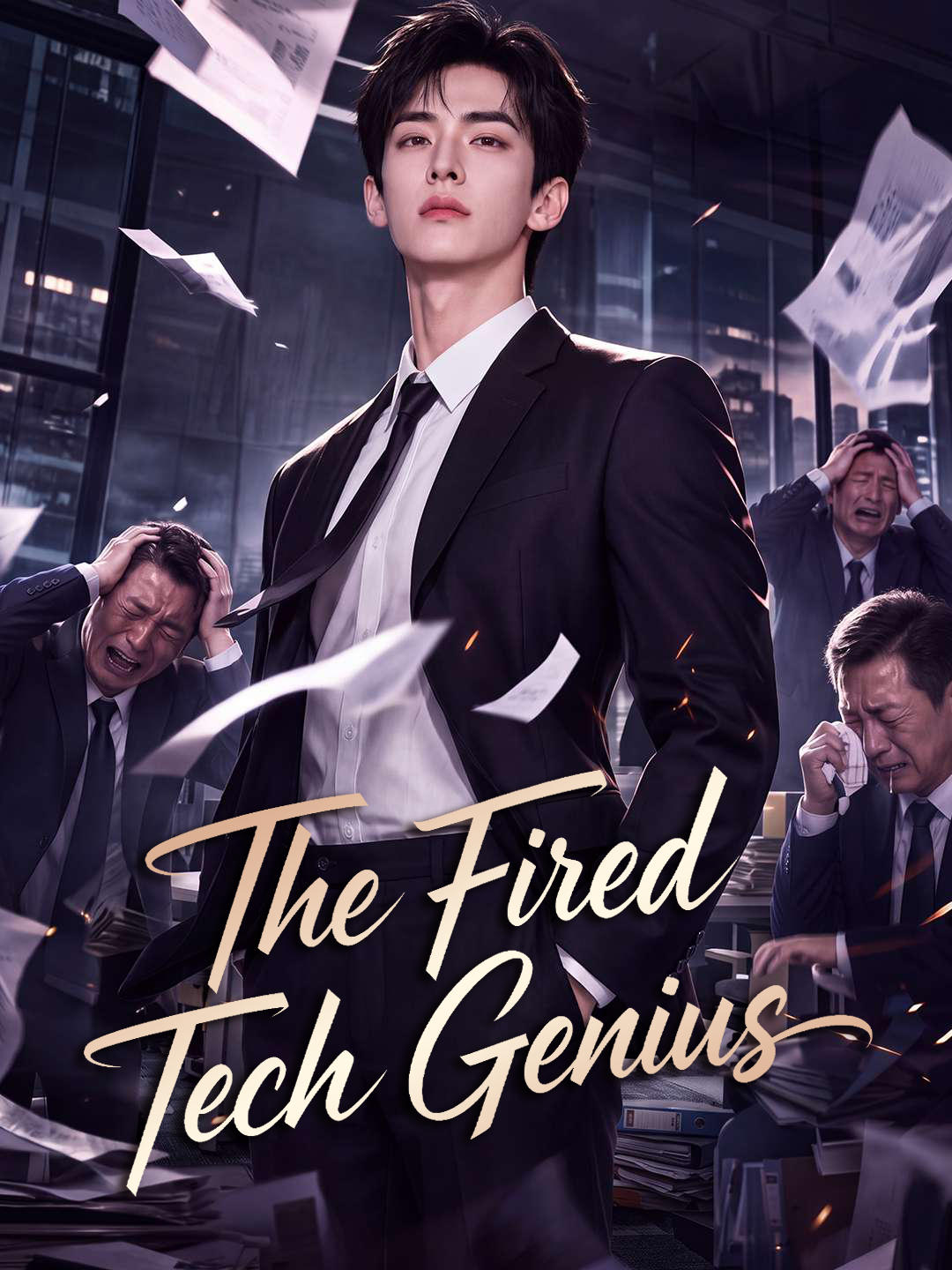 Poster The Fired Tech Genius