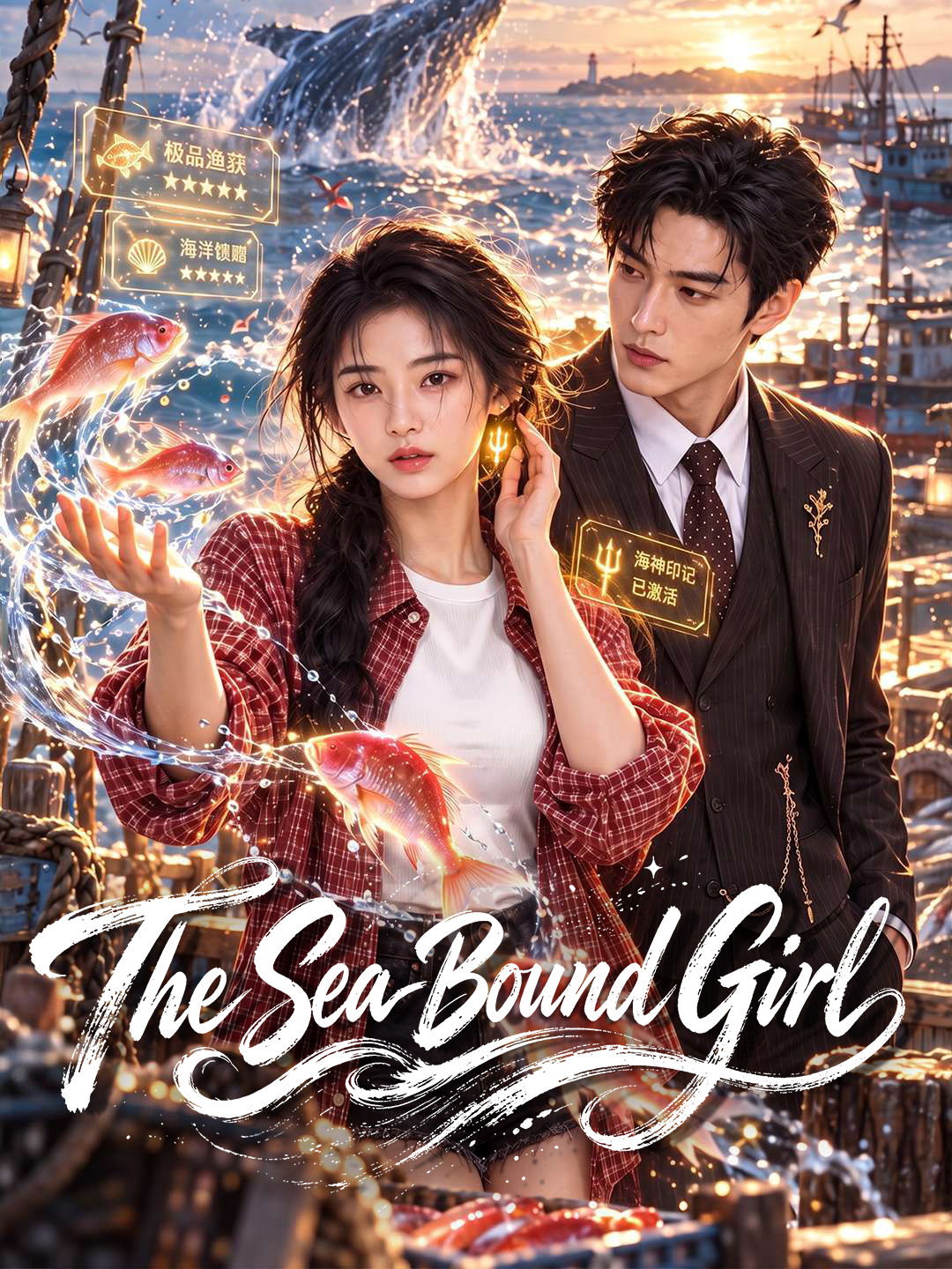 Poster The Sea-Bound Girl