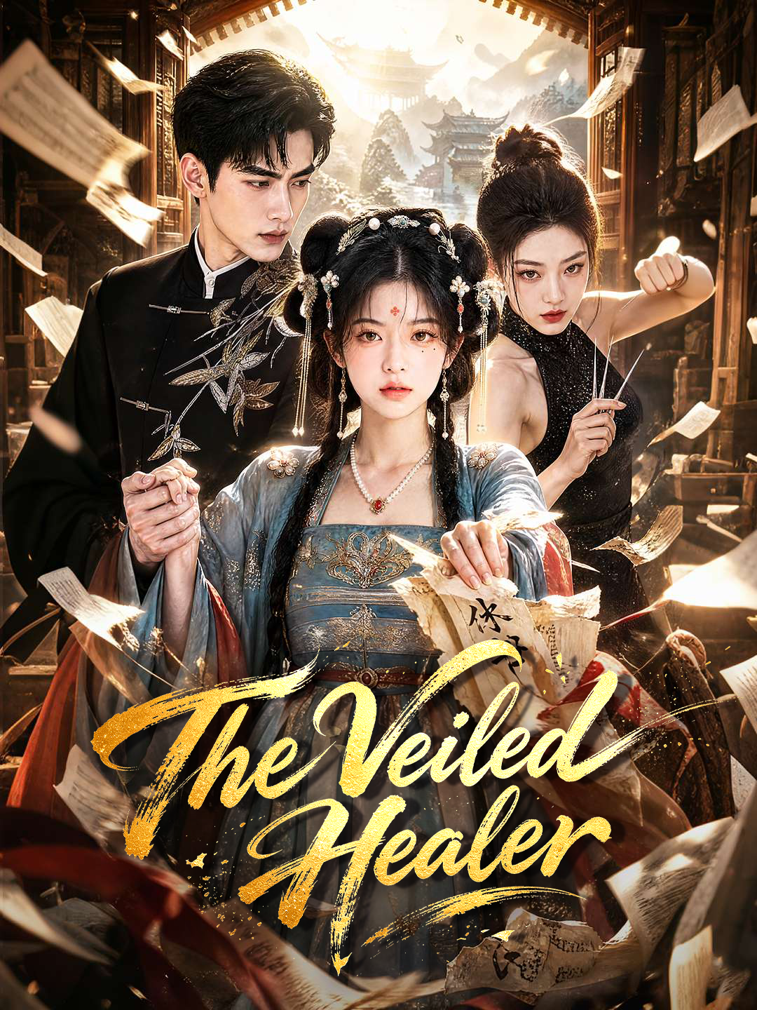 Poster The Veiled Healer